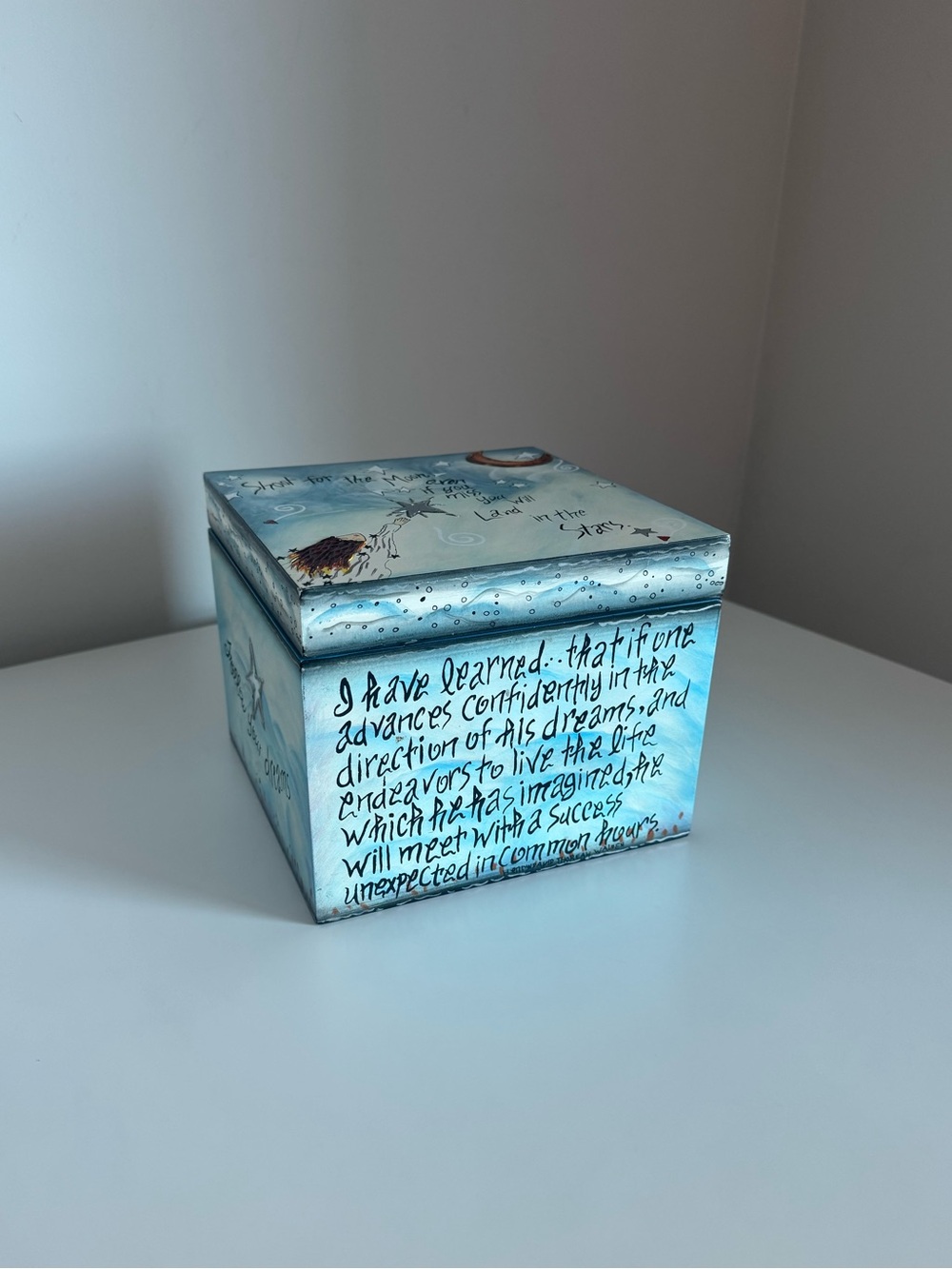 Rhonda Kullberg Hand-Painted Trinket Box